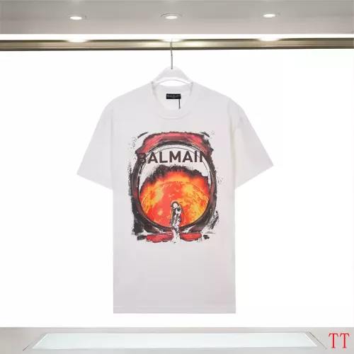 Wholesale Balmain T-Shirts Short Sleeved For Unisex #1355041 $32.00 USD, Wholesale Quality Replica Balmain T-Shirts