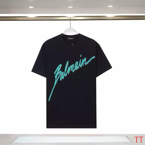 Wholesale Balmain T-Shirts Short Sleeved For Unisex #1355048 $32.00 USD, Wholesale Quality Replica Balmain T-Shirts
