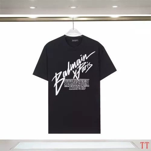 Wholesale Balmain T-Shirts Short Sleeved For Unisex #1355050 $32.00 USD, Wholesale Quality Replica Balmain T-Shirts