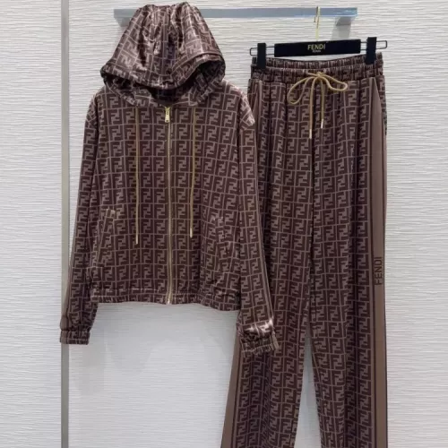 Wholesale Fendi Tracksuits Long Sleeved For Women #1355119 $92.00 USD, Wholesale Quality Replica Fendi Tracksuits