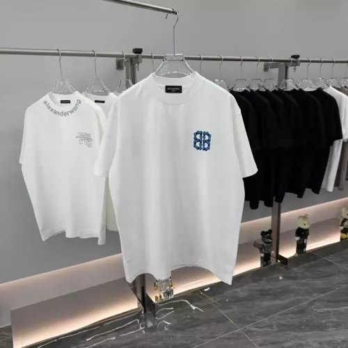 Wholesale Balenciaga T-Shirts Short Sleeved For Unisex #1355135 $42.00 USD, Wholesale Quality Replica Balenciaga T-Shirts