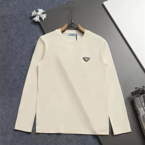 Wholesale Prada T-Shirts Long Sleeved For Unisex #1355140 $48.00 USD, Wholesale Quality Replica Prada T-Shirts