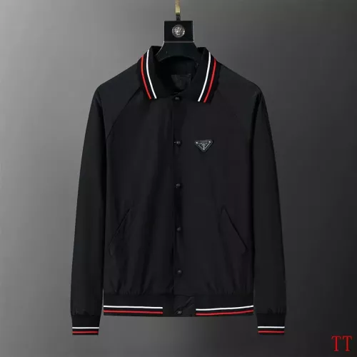 Wholesale Prada Jackets Long Sleeved For Men #1355229 $64.00 USD, Wholesale Quality Replica Prada Jackets
