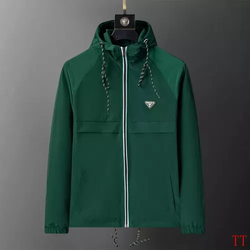 Wholesale Prada Jackets Long Sleeved For Men #1355236 $64.00 USD, Wholesale Quality Replica Prada Jackets