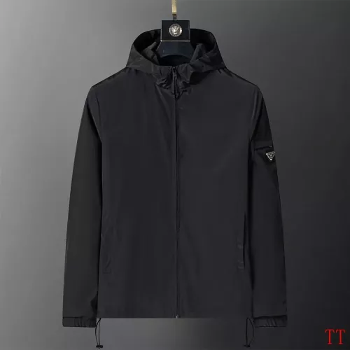 Wholesale Prada Jackets Long Sleeved For Men #1355240 $64.00 USD, Wholesale Quality Replica Prada Jackets