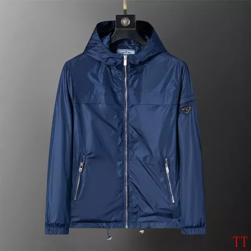 Wholesale Prada Jackets Long Sleeved For Men #1355241 $64.00 USD, Wholesale Quality Replica Prada Jackets