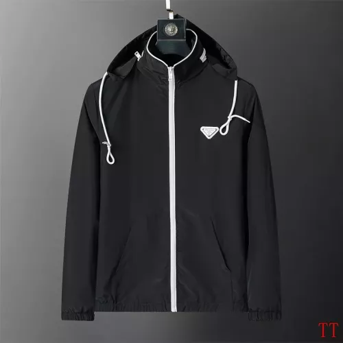 Wholesale Prada Jackets Long Sleeved For Men #1355244 $64.00 USD, Wholesale Quality Replica Prada Jackets