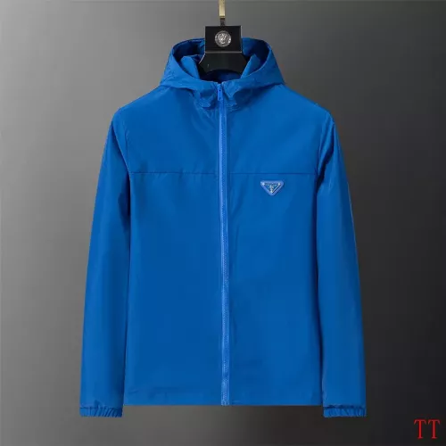 Wholesale Prada Jackets Long Sleeved For Men #1355246 $64.00 USD, Wholesale Quality Replica Prada Jackets