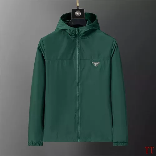 Wholesale Prada Jackets Long Sleeved For Men #1355247 $64.00 USD, Wholesale Quality Replica Prada Jackets