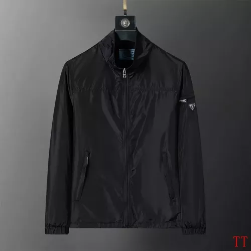 Wholesale Prada Jackets Long Sleeved For Men #1355249 $64.00 USD, Wholesale Quality Replica Prada Jackets