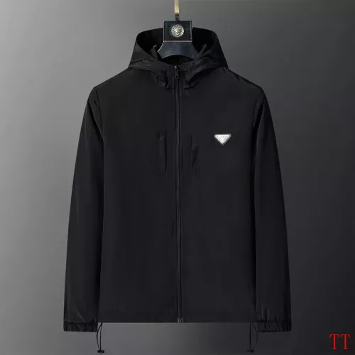 Wholesale Prada Jackets Long Sleeved For Men #1355251 $64.00 USD, Wholesale Quality Replica Prada Jackets