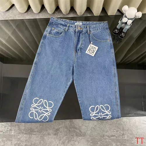 Wholesale LOEWE Jeans For Men #1355301 $64.00 USD, Wholesale Quality Replica LOEWE Jeans