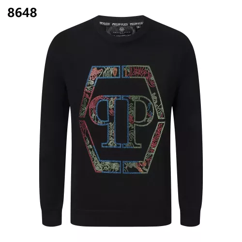 Wholesale Philipp Plein PP Hoodies Long Sleeved For Men #1355331 $42.00 USD, Wholesale Quality Replica Philipp Plein PP Hoodies
