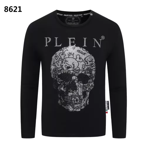 Wholesale Philipp Plein PP Hoodies Long Sleeved For Men #1355338 $42.00 USD, Wholesale Quality Replica Philipp Plein PP Hoodies