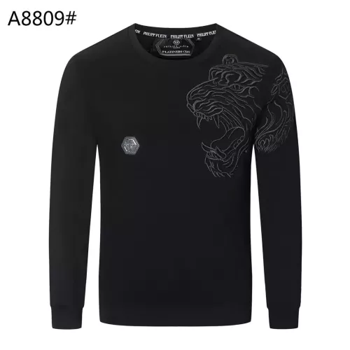 Wholesale Philipp Plein PP Hoodies Long Sleeved For Men #1355346 $42.00 USD, Wholesale Quality Replica Philipp Plein PP Hoodies
