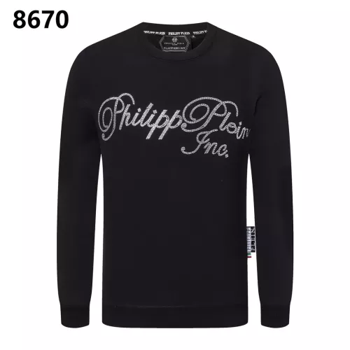 Wholesale Philipp Plein PP Hoodies Long Sleeved For Men #1355356 $42.00 USD, Wholesale Quality Replica Philipp Plein PP Hoodies