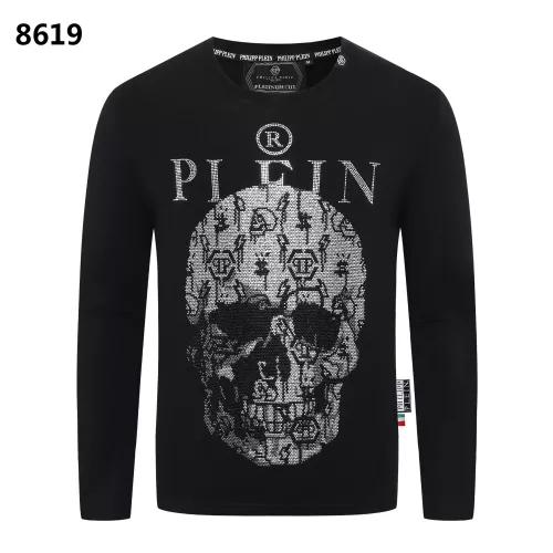 Wholesale Philipp Plein PP Hoodies Long Sleeved For Men #1355365 $42.00 USD, Wholesale Quality Replica Philipp Plein PP Hoodies