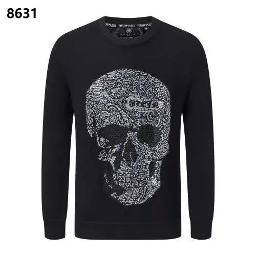 Wholesale Philipp Plein PP Hoodies Long Sleeved For Men #1355375 $42.00 USD, Wholesale Quality Replica Philipp Plein PP Hoodies