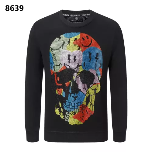 Wholesale Philipp Plein PP Hoodies Long Sleeved For Men #1355376 $42.00 USD, Wholesale Quality Replica Philipp Plein PP Hoodies