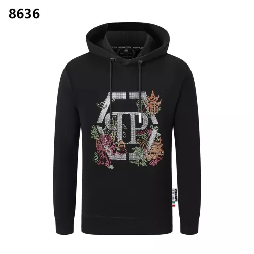 Wholesale Philipp Plein PP Hoodies Long Sleeved For Men #1355398 $45.00 USD, Wholesale Quality Replica Philipp Plein PP Hoodies