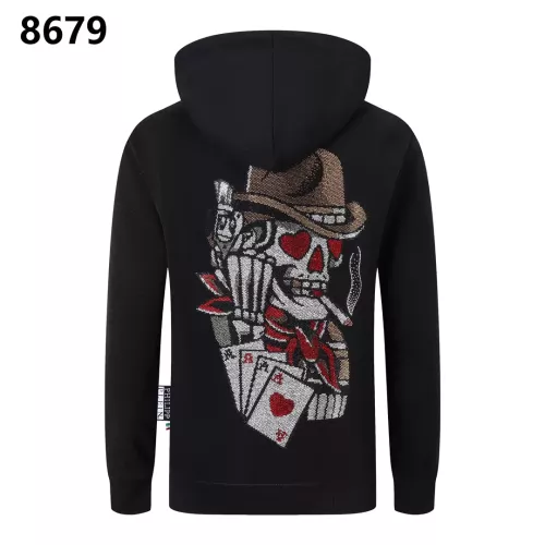 Wholesale Philipp Plein PP Hoodies Long Sleeved For Men #1355401 $45.00 USD, Wholesale Quality Replica Philipp Plein PP Hoodies