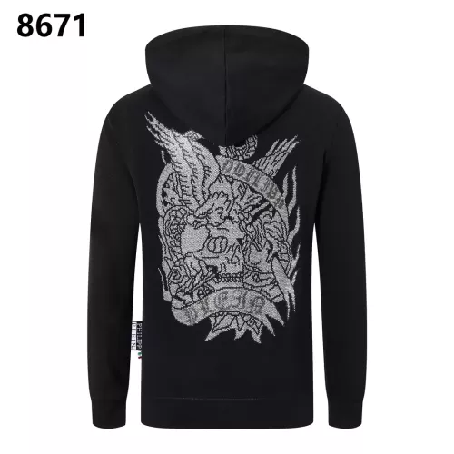 Wholesale Philipp Plein PP Hoodies Long Sleeved For Men #1355406 $45.00 USD, Wholesale Quality Replica Philipp Plein PP Hoodies