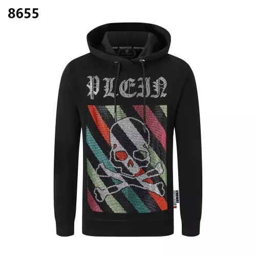 Wholesale Philipp Plein PP Hoodies Long Sleeved For Men #1355410 $45.00 USD, Wholesale Quality Replica Philipp Plein PP Hoodies