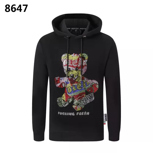 Wholesale Philipp Plein PP Hoodies Long Sleeved For Men #1355416 $45.00 USD, Wholesale Quality Replica Philipp Plein PP Hoodies