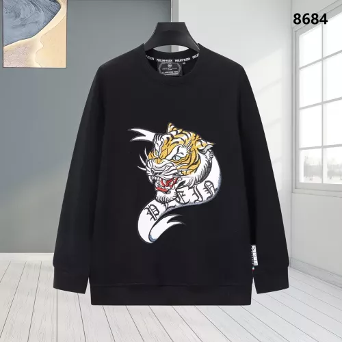 Wholesale Philipp Plein PP Hoodies Long Sleeved For Men #1355423 $45.00 USD, Wholesale Quality Replica Philipp Plein PP Hoodies