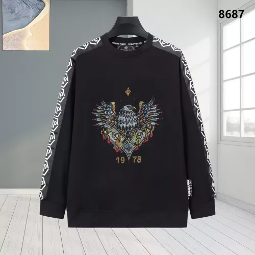 Wholesale Philipp Plein PP Hoodies Long Sleeved For Men #1355425 $45.00 USD, Wholesale Quality Replica Philipp Plein PP Hoodies