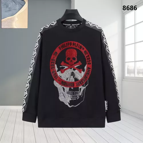 Wholesale Philipp Plein PP Hoodies Long Sleeved For Men #1355426 $45.00 USD, Wholesale Quality Replica Philipp Plein PP Hoodies