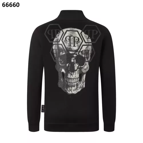 Wholesale Philipp Plein PP Jackets Long Sleeved For Men #1355453 $64.00 USD, Wholesale Quality Replica Philipp Plein PP Jackets