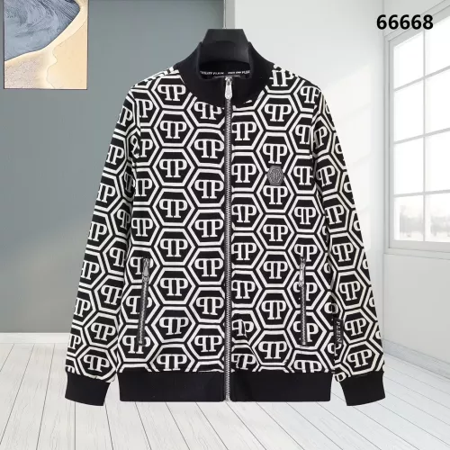 Wholesale Philipp Plein PP Jackets Long Sleeved For Men #1355483 $64.00 USD, Wholesale Quality Replica Philipp Plein PP Jackets