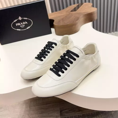Wholesale Prada Casual Shoes For Men #1355530 $115.00 USD, Wholesale Quality Replica Prada Casual Shoes
