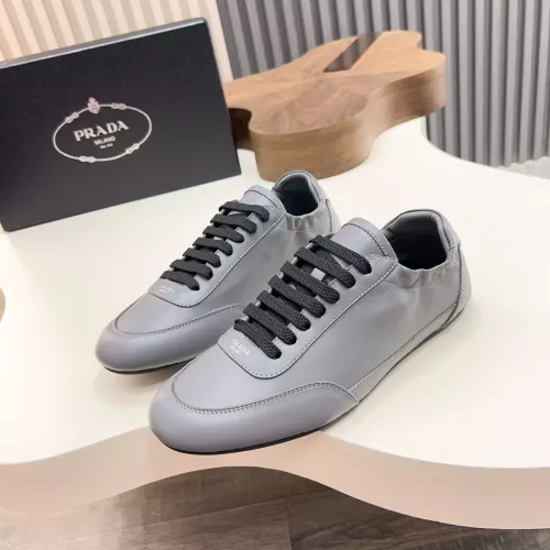 Wholesale Prada Casual Shoes For Men #1355531 $115.00 USD, Wholesale Quality Replica Prada Casual Shoes