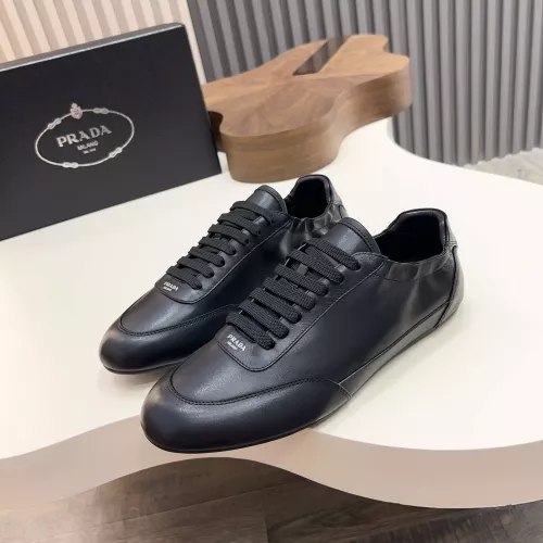Wholesale Prada Casual Shoes For Men #1355532 $115.00 USD, Wholesale Quality Replica Prada Casual Shoes
