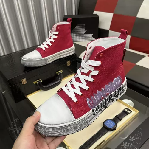 Wholesale Dsquared High Tops Shoes For Men #1355562 $85.00 USD, Wholesale Quality Replica Dsquared High Tops Shoes