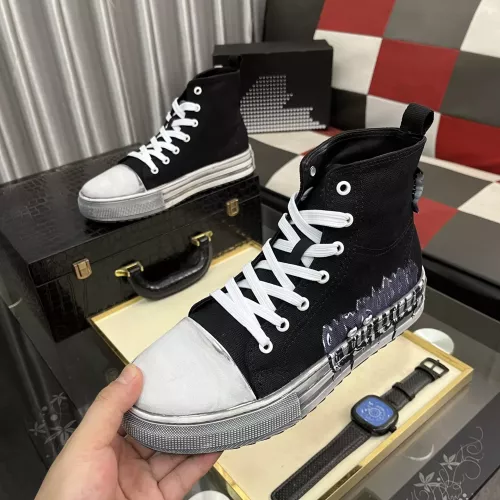 Wholesale Dsquared High Tops Shoes For Men #1355565 $85.00 USD, Wholesale Quality Replica Dsquared High Tops Shoes