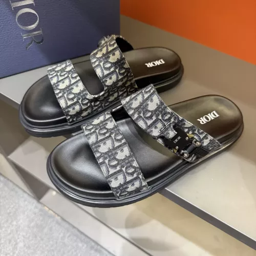 Wholesale Christian Dior Slippers For Men #1355666 $56.00 USD, Wholesale Quality Replica Christian Dior Slippers