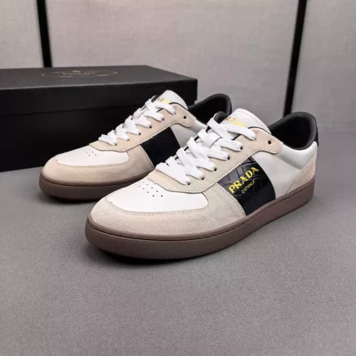 Wholesale Prada Casual Shoes For Men #1355697 $82.00 USD, Wholesale Quality Replica Prada Casual Shoes