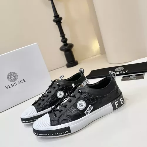 Wholesale Versace Casual Shoes For Men #1355744 $76.00 USD, Wholesale Quality Replica Versace Casual Shoes