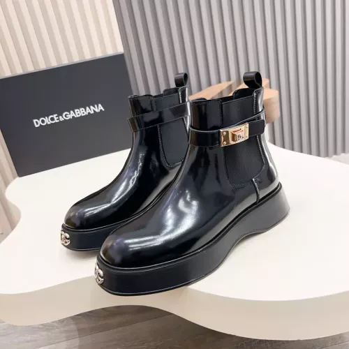 Wholesale Dolce &amp; Gabbana D&amp;G Boots For Men #1355792 $158.00 USD, Wholesale Quality Replica Dolce &amp; Gabbana D&amp;G Boots