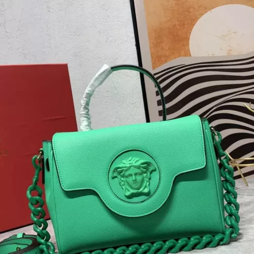 Wholesale Versace AAA Quality Handbags For Women #1355890 $145.00 USD, Wholesale Quality Replica Versace AAA Quality Handbags