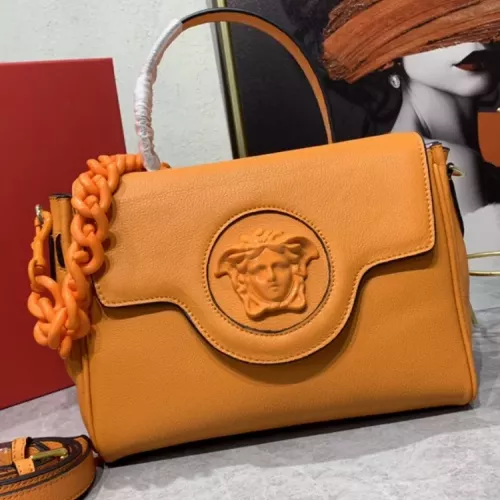 Wholesale Versace AAA Quality Handbags For Women #1355892 $145.00 USD, Wholesale Quality Replica Versace AAA Quality Handbags
