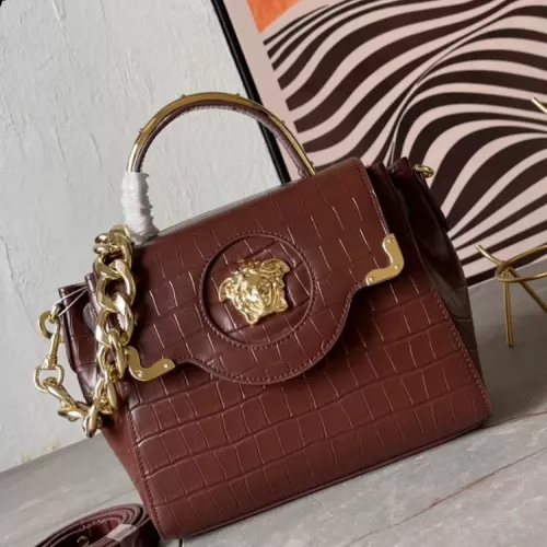 Wholesale Versace AAA Quality Handbags For Women #1355899 $158.00 USD, Wholesale Quality Replica Versace AAA Quality Handbags