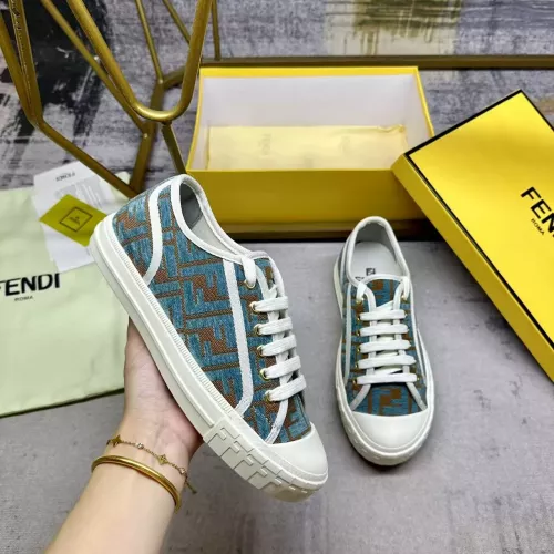 Wholesale Fendi Casual Shoes For Women #1355943 $85.00 USD, Wholesale Quality Replica Fendi Casual Shoes