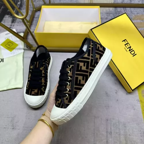 Wholesale Fendi Casual Shoes For Women #1355947 $85.00 USD, Wholesale Quality Replica Fendi Casual Shoes