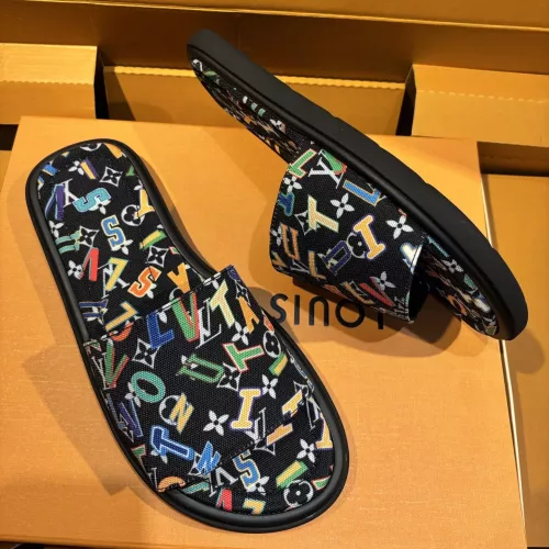 Wholesale Louis Vuitton Slippers For Men #1356050 $105.00 USD, Wholesale Quality Replica Louis Vuitton Slippers