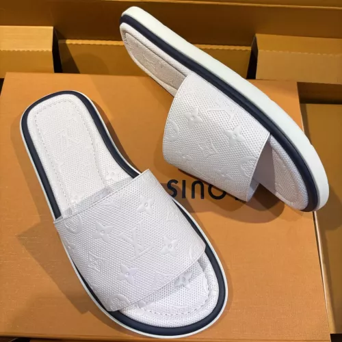 Wholesale Louis Vuitton Slippers For Men #1356060 $105.00 USD, Wholesale Quality Replica Louis Vuitton Slippers