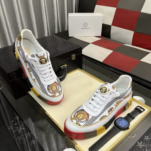 Wholesale Versace Casual Shoes For Men #1356075 $76.00 USD, Wholesale Quality Replica Versace Casual Shoes
